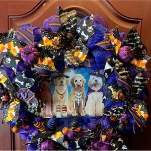 Goldendoodle wreath